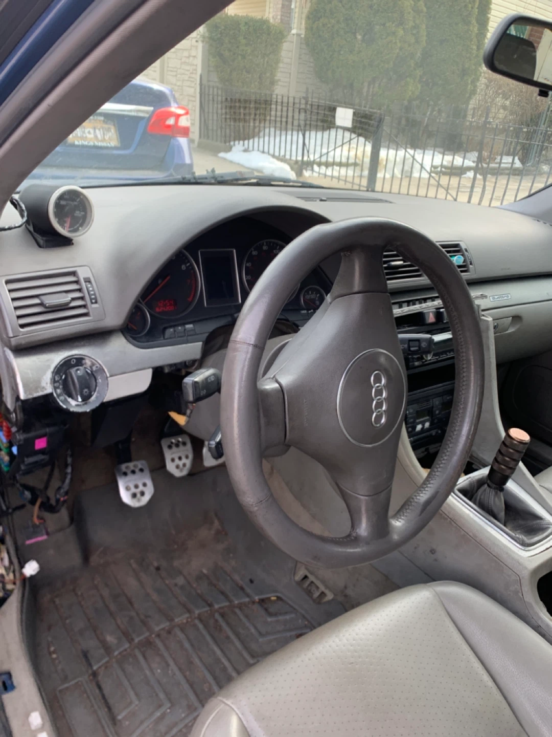Blue Audi A4 Sedan - Manual Transmission - photo 3