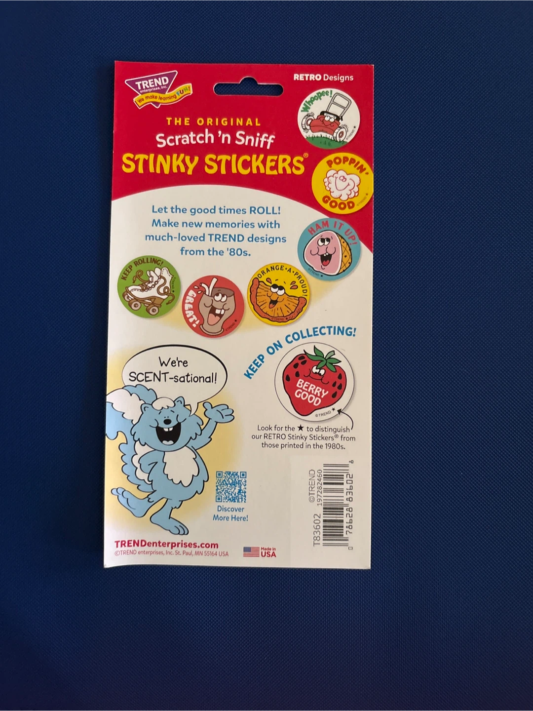 TREND enterprises The Original Scratch 'N Sniff Stinky Stickers