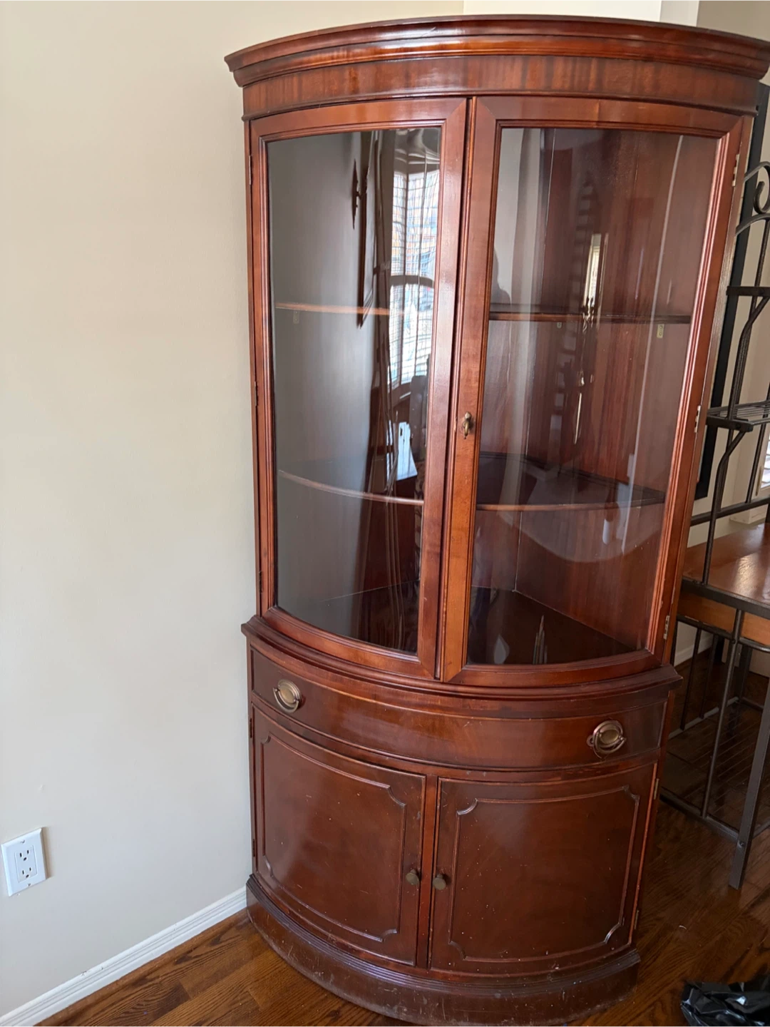 Corner Display Cabinet