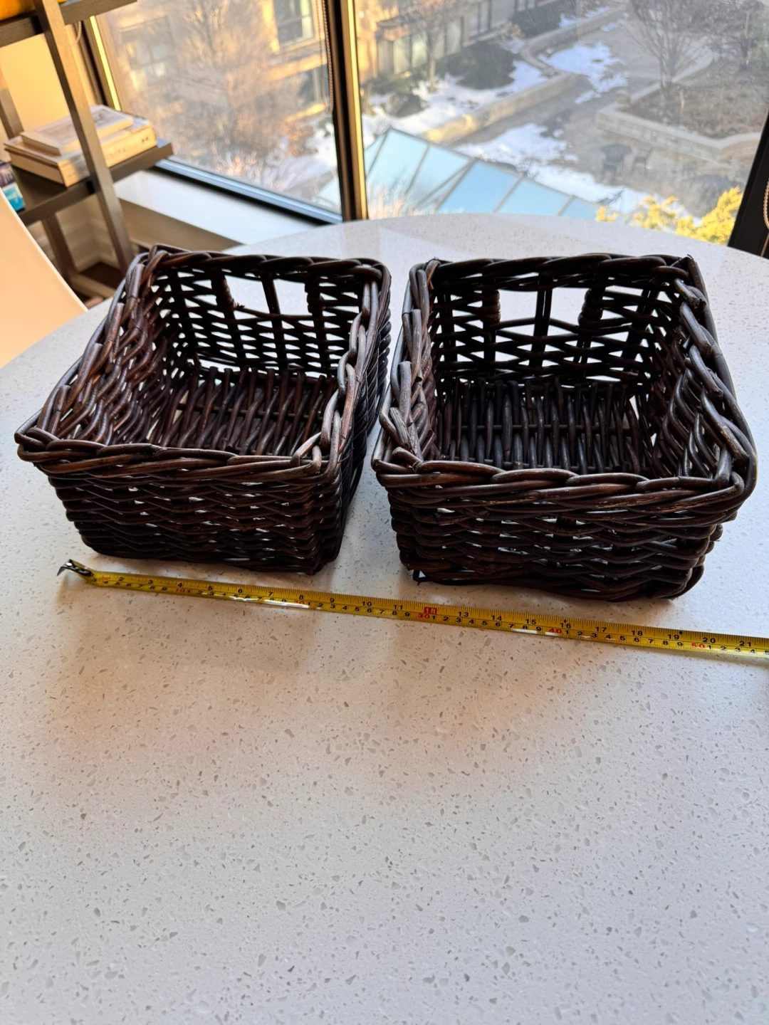❤️Set of 2 Woven Storage Baskets