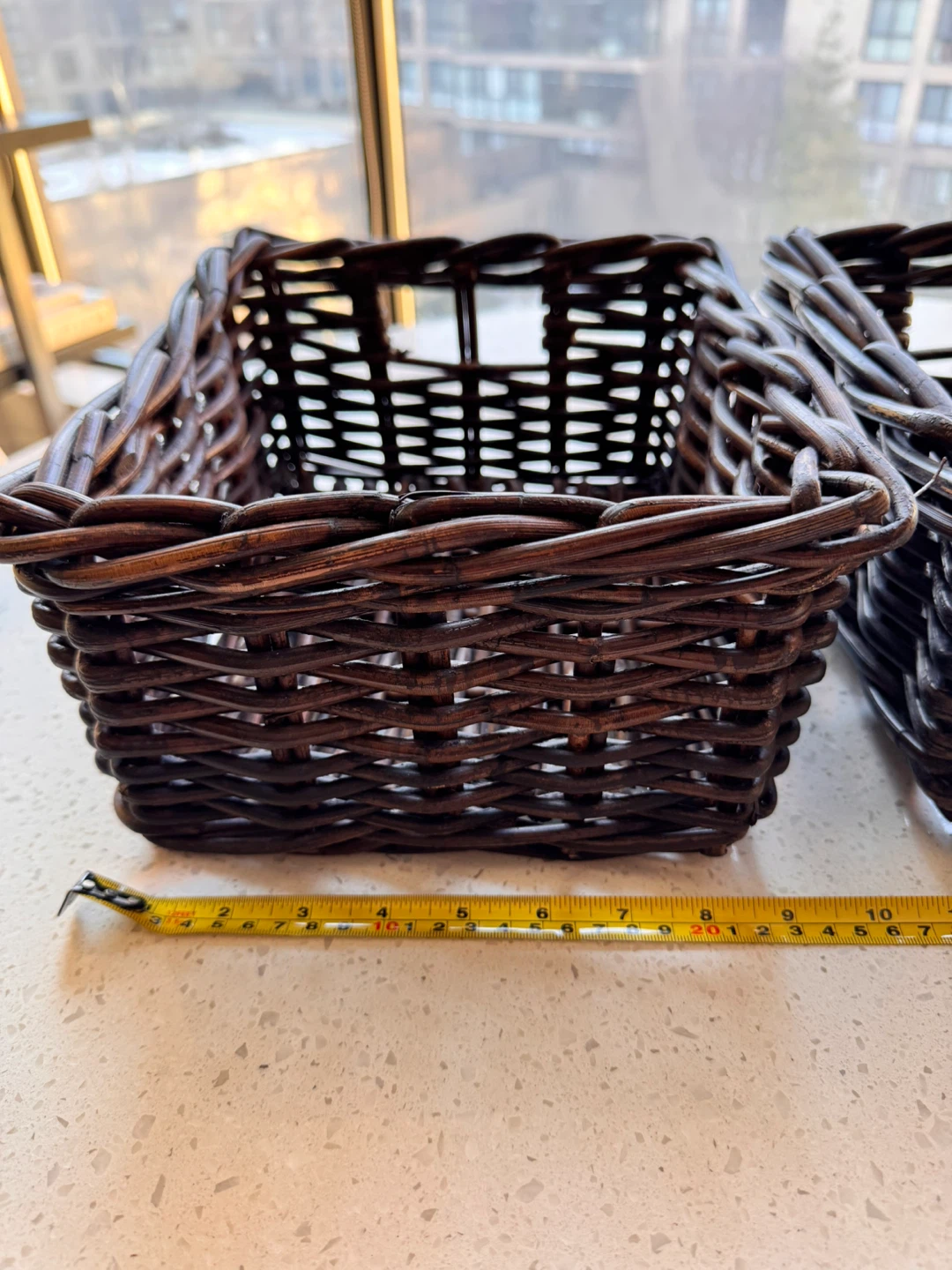 ❤️Set of 2 Woven Storage Baskets - photo 3