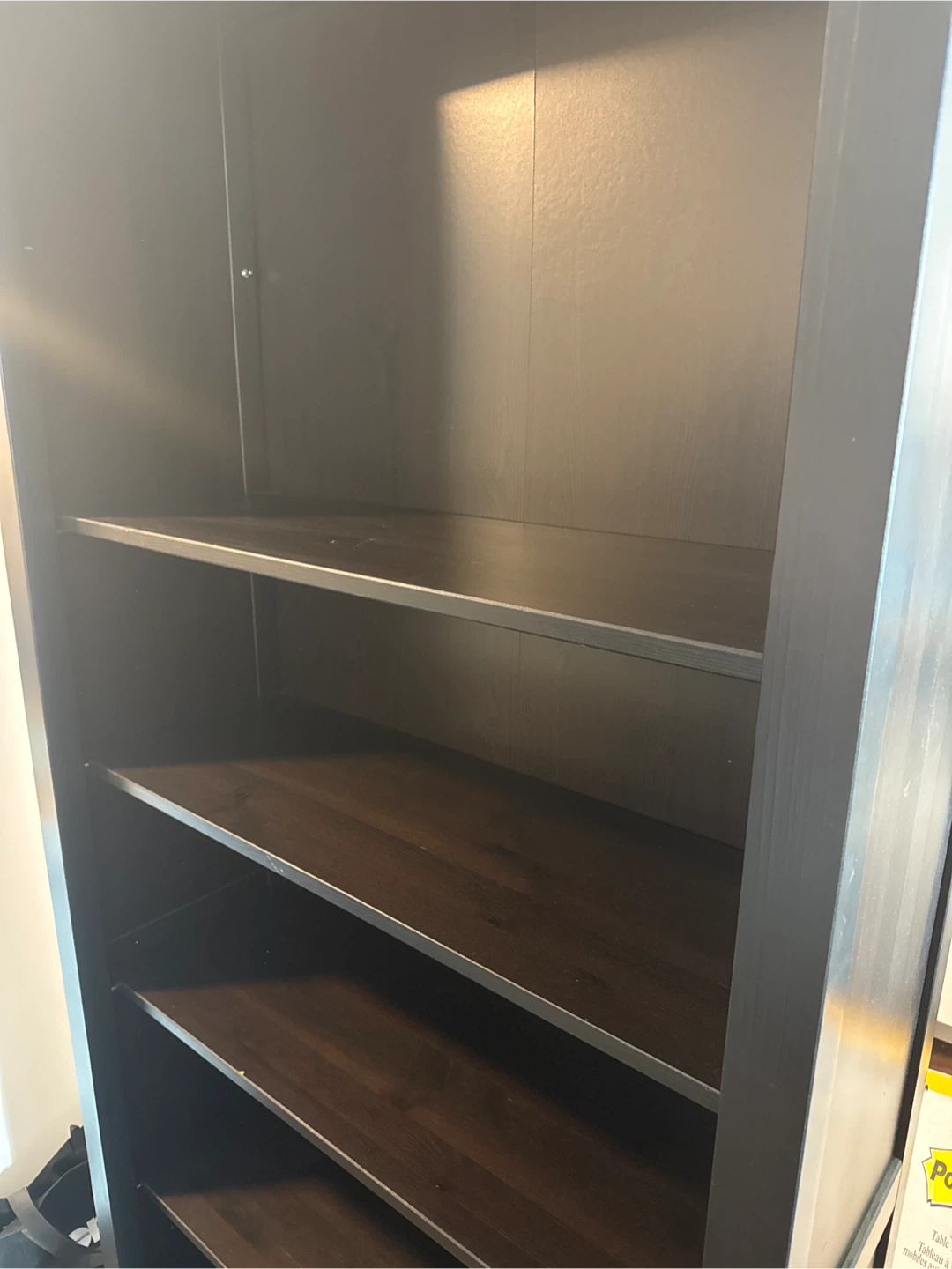 Hemnes ikea Bookcase (black/brown)
