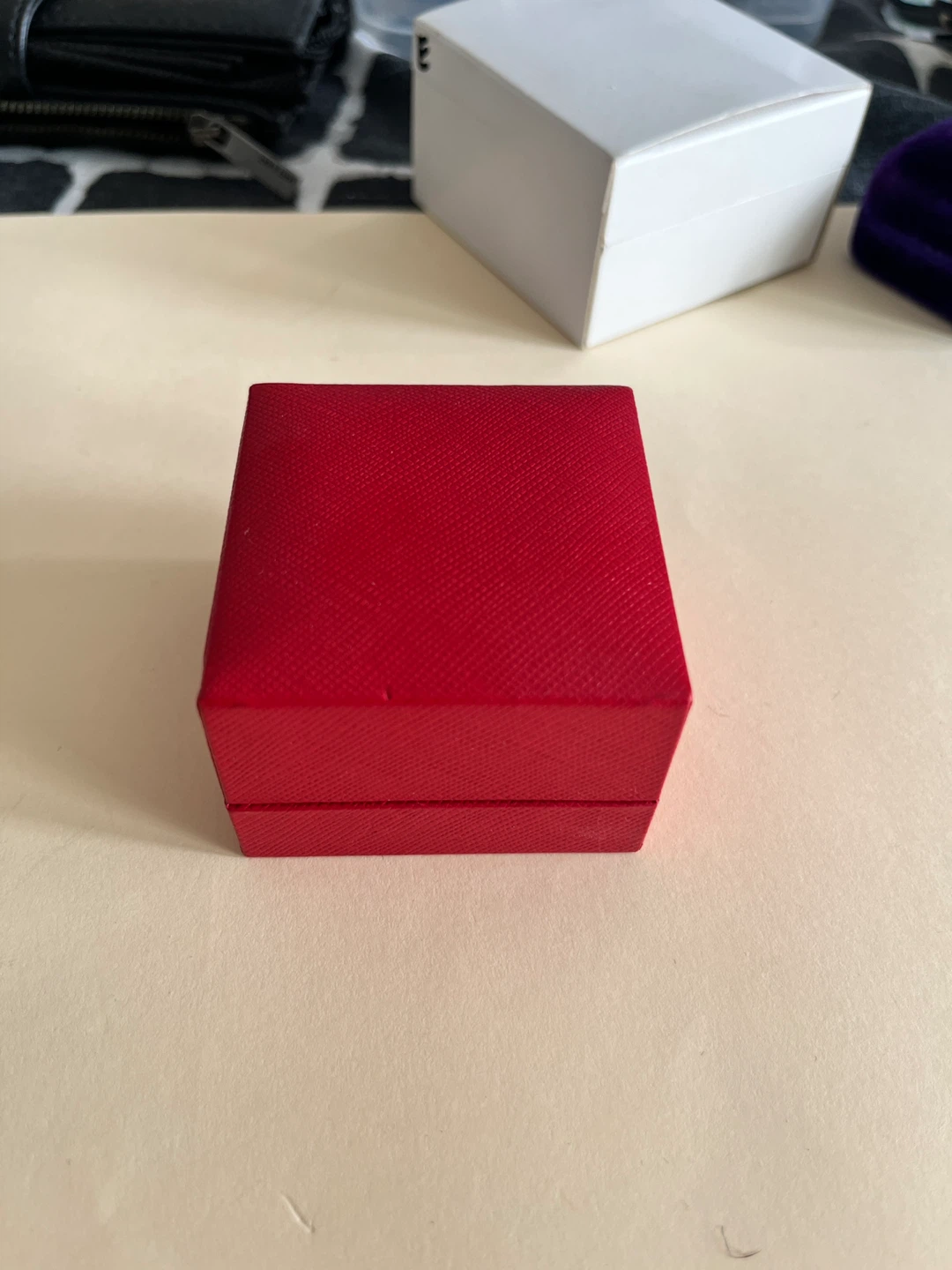 Silver Ring in Red Gift Box - photo 4