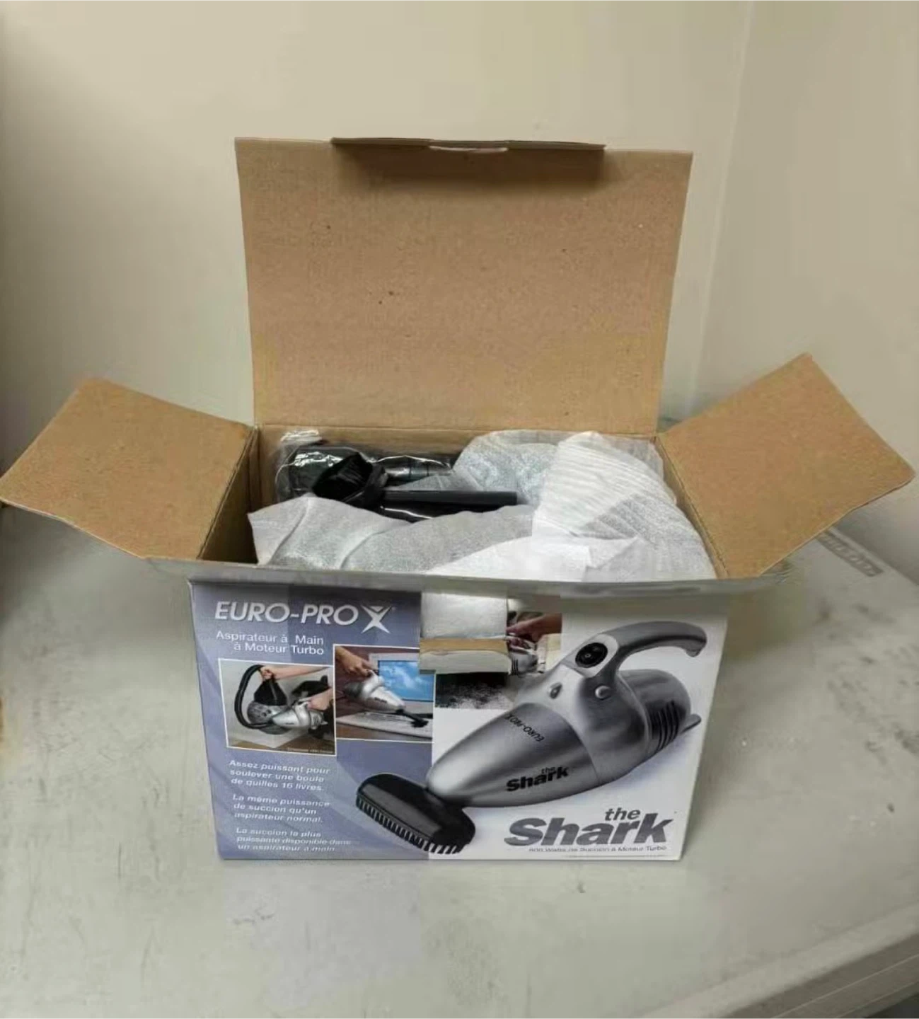 Shark EURO-PROX Handheld Turbo Motor Vacuum