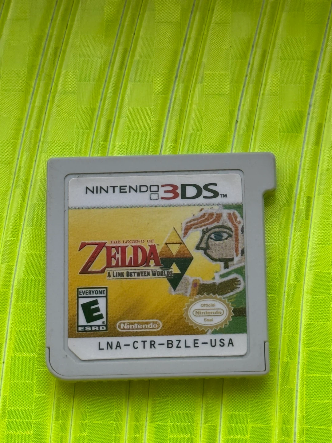 3DS The Legend of Zelda: A Link Between Worlds Game Cartridge