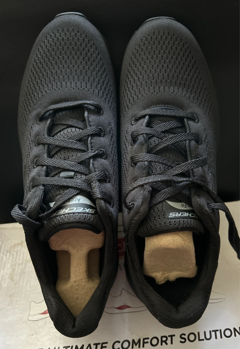Skechers Arch Fit Women's Shoes - Black - Size 8 - photo 5