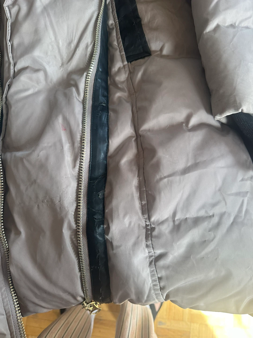 EVAMPED Hooded Puffer Coat with Faux Fur Trim - photo 3