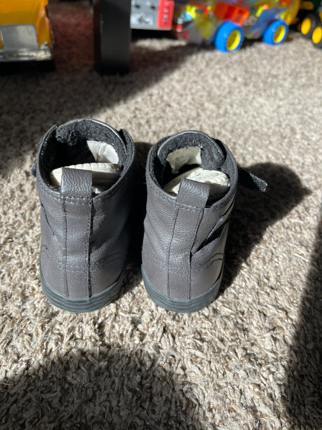 Grey High-Top Sneakers - US Size 12 - photo 3