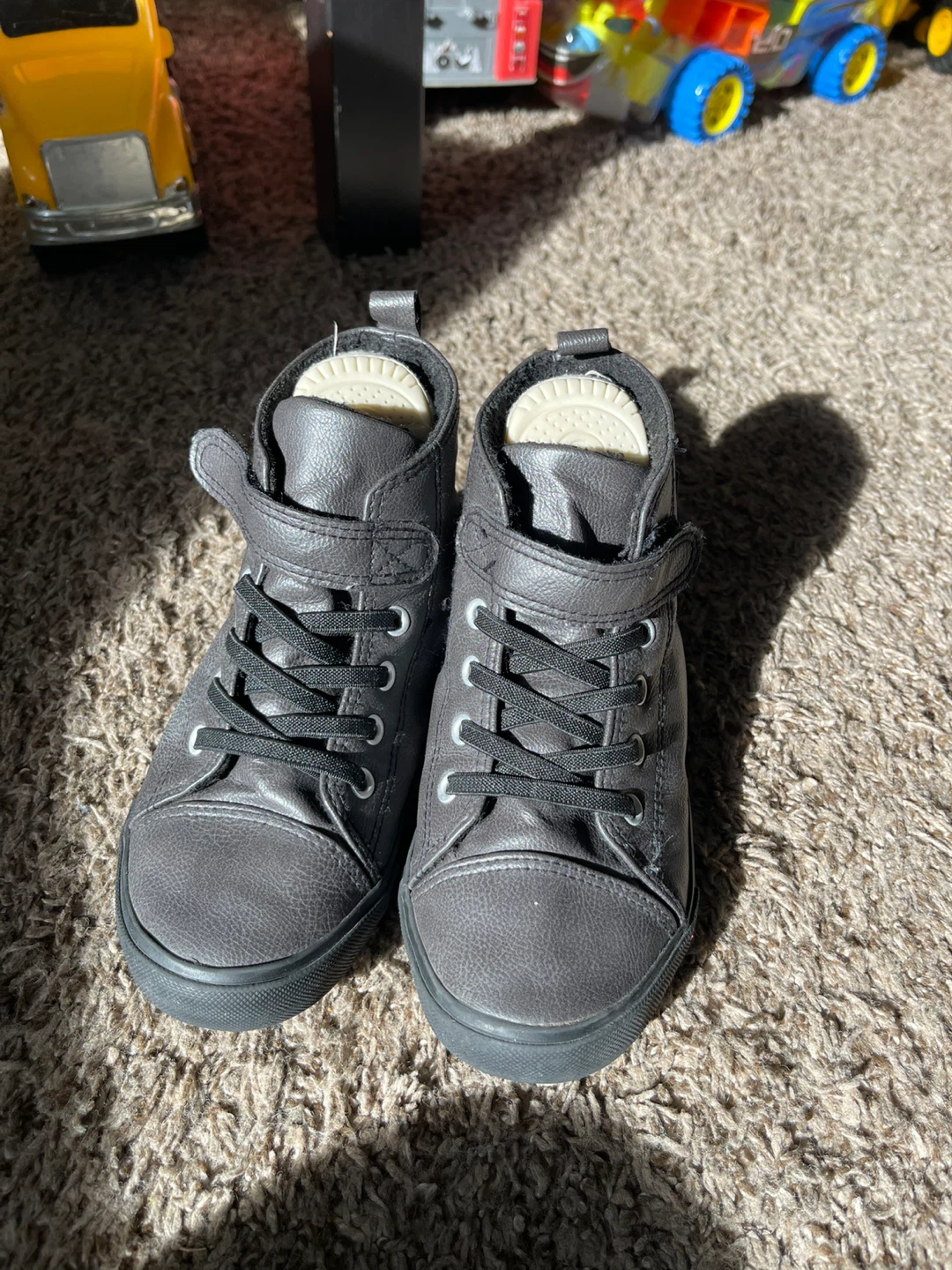 Grey High-Top Sneakers - US Size 12