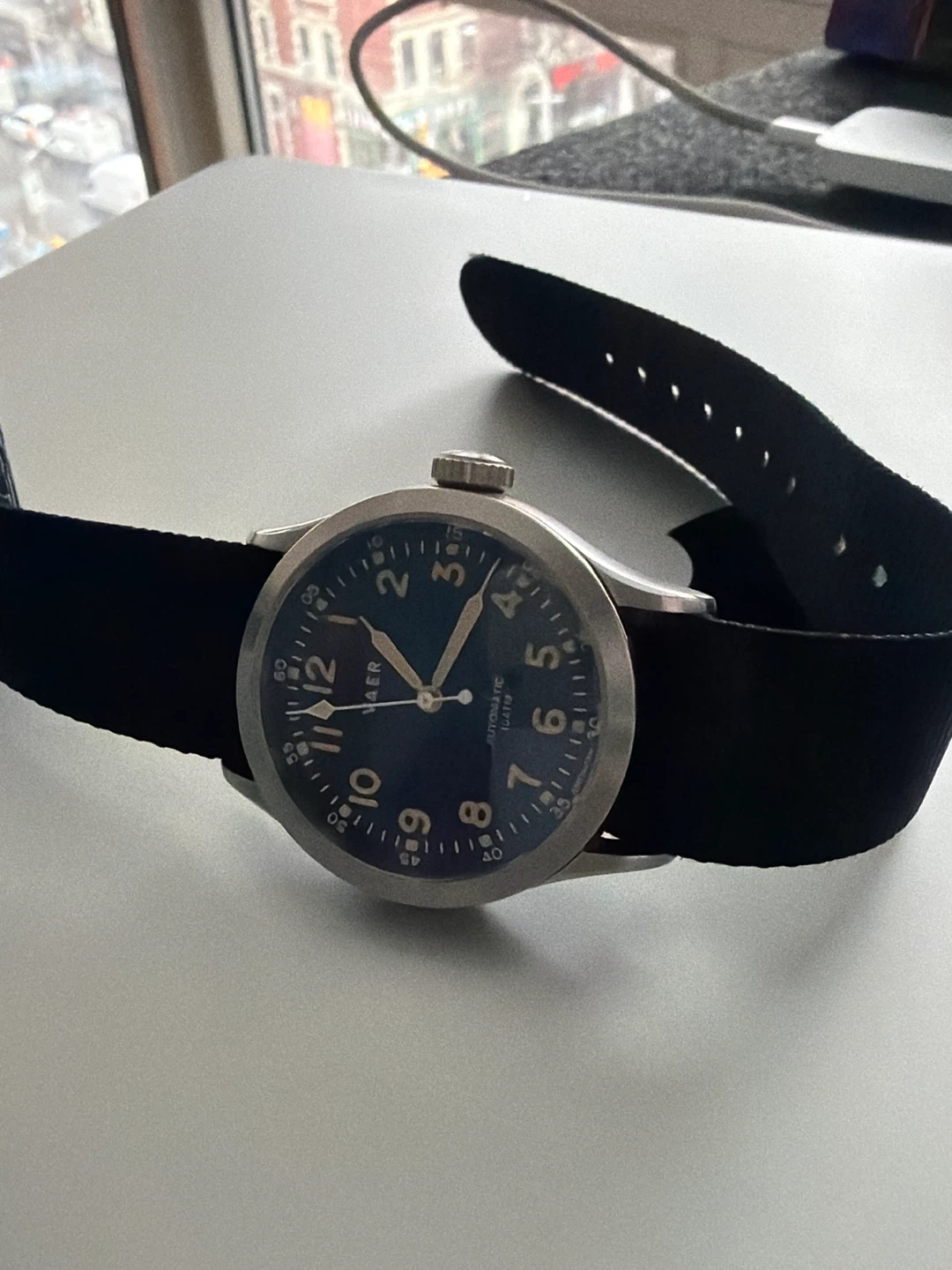 Vaer C3 Korean - 36mm Black Dial Automatic Watch