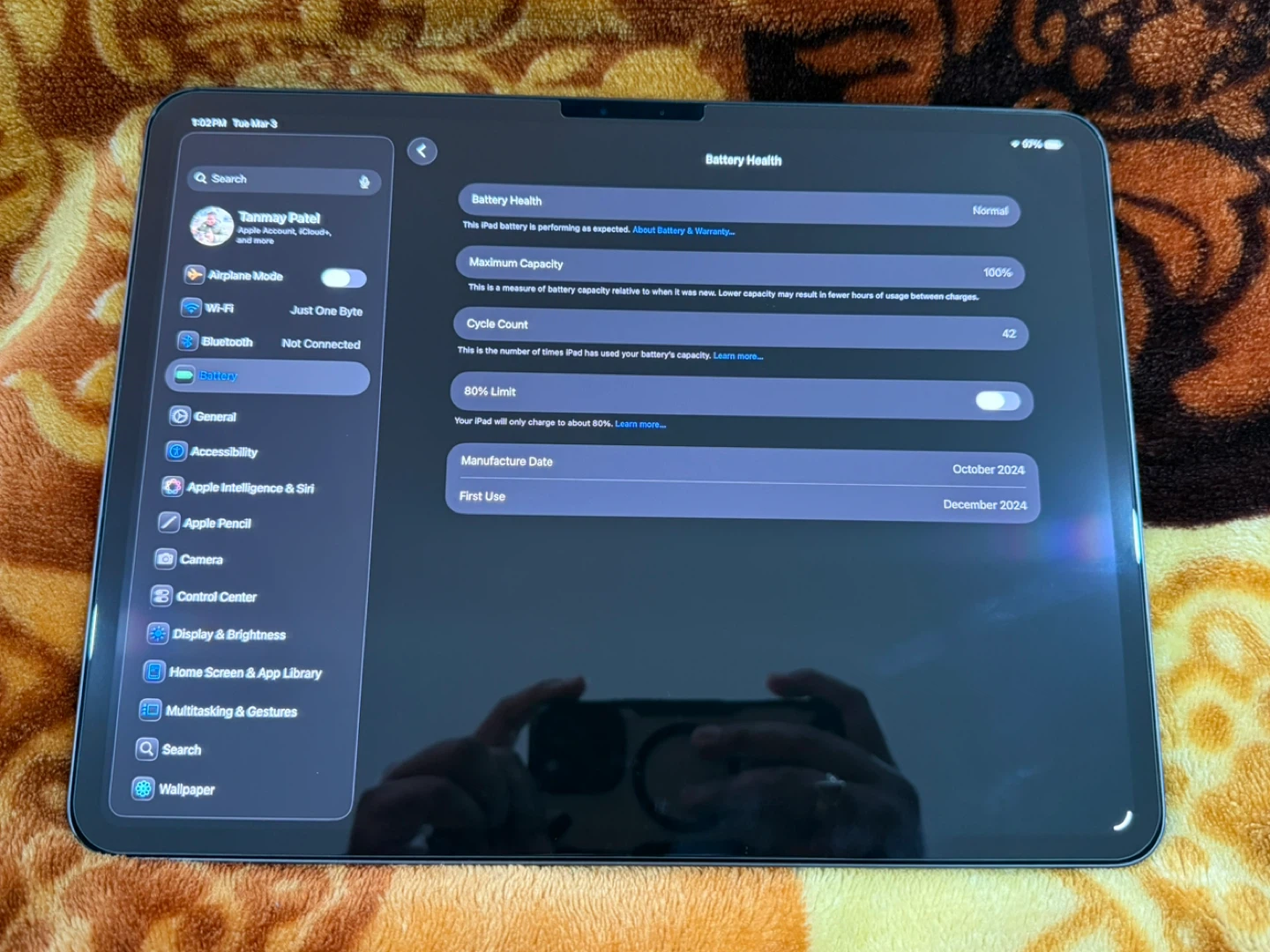 iPad Pro 13” M4 | 100% Battery | Like New | Box Included - photo 2