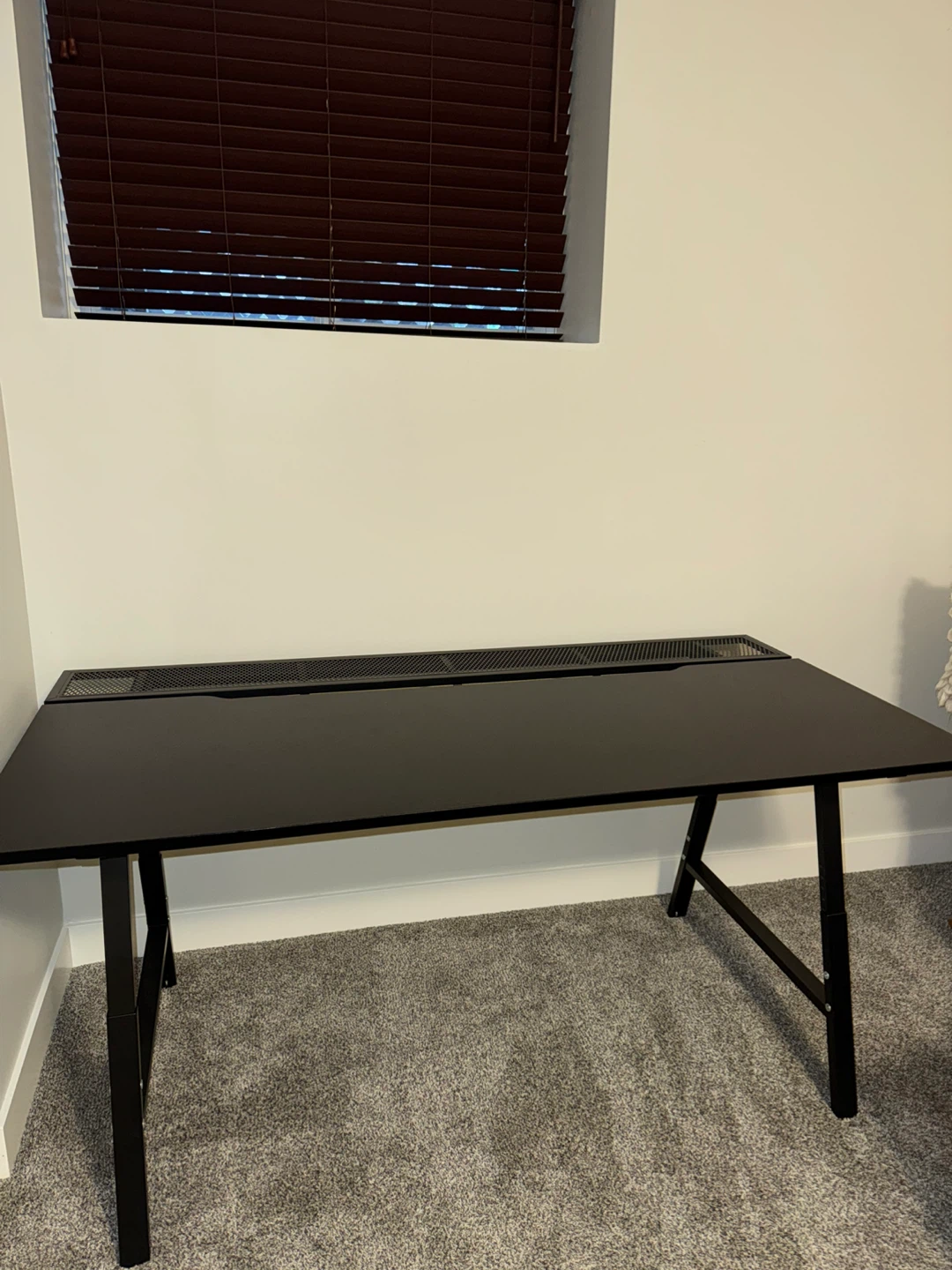 Large Black Gaming Desk