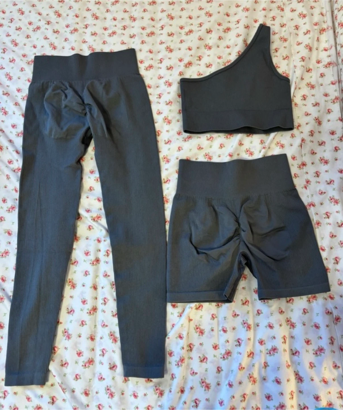 Seamless Activewear Set - Grey - photo 2