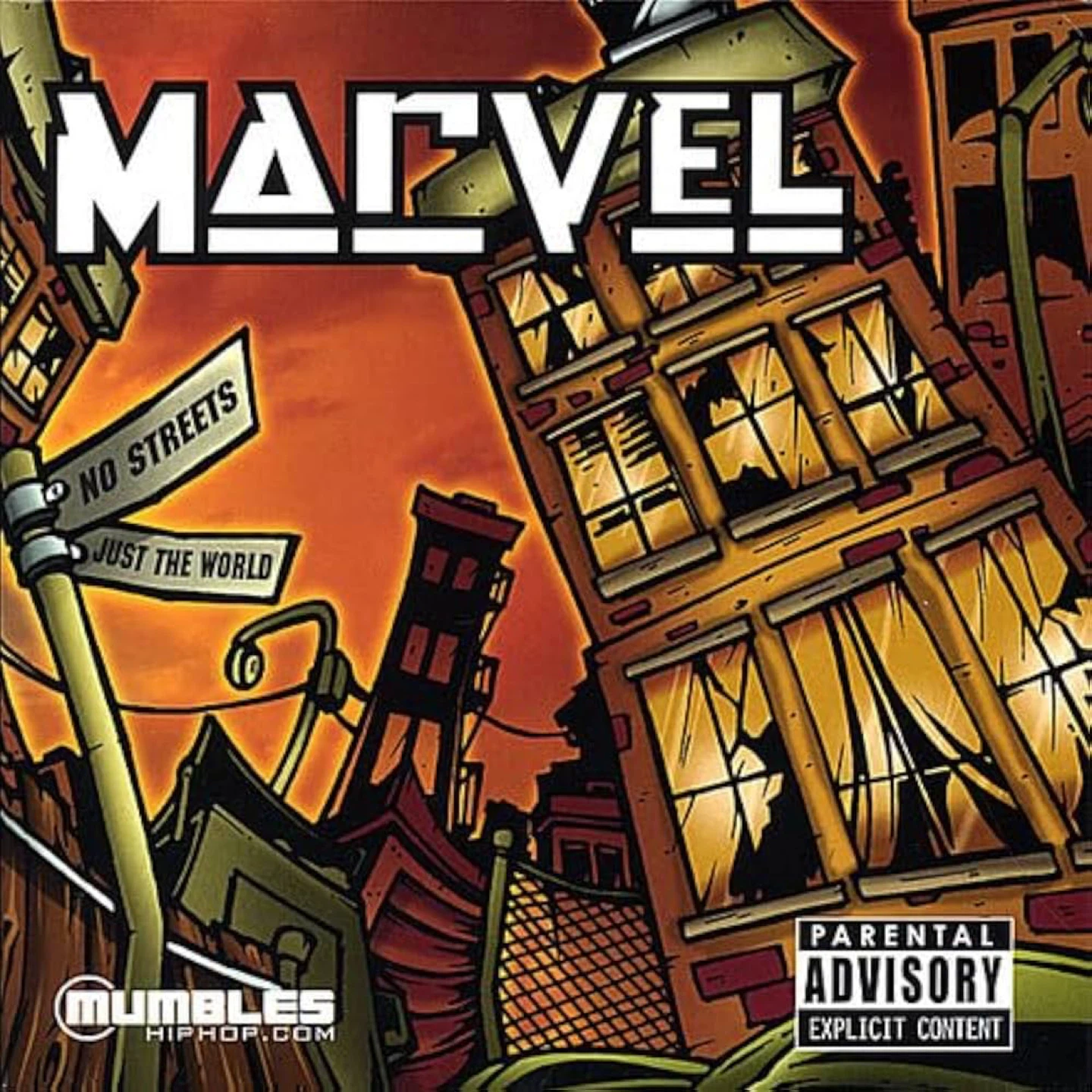 🧡 Marvel - No Streets CD (Canadian Hip Hop)
