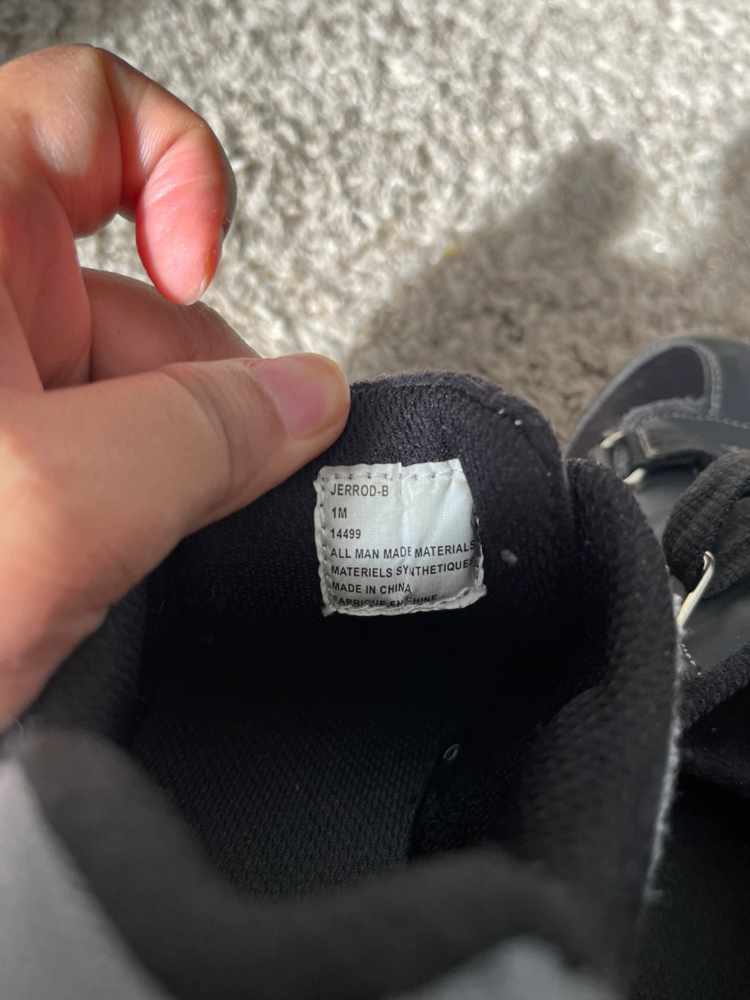 Nevada Kids Black Sneakers US 12 - photo 4