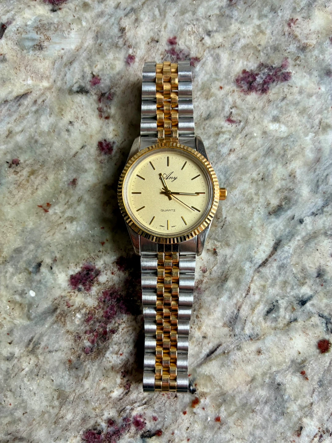 Quartz Two-Tone Watch
