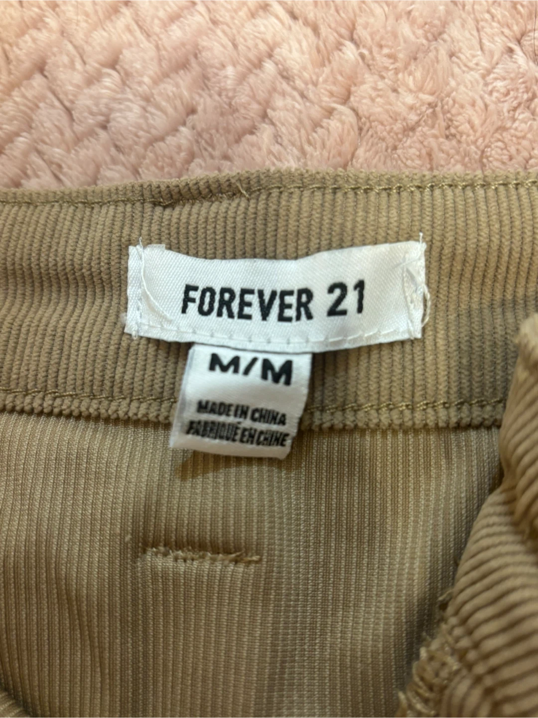 Forever 21 Corduroy Skirt - Tan - M/M - photo 3