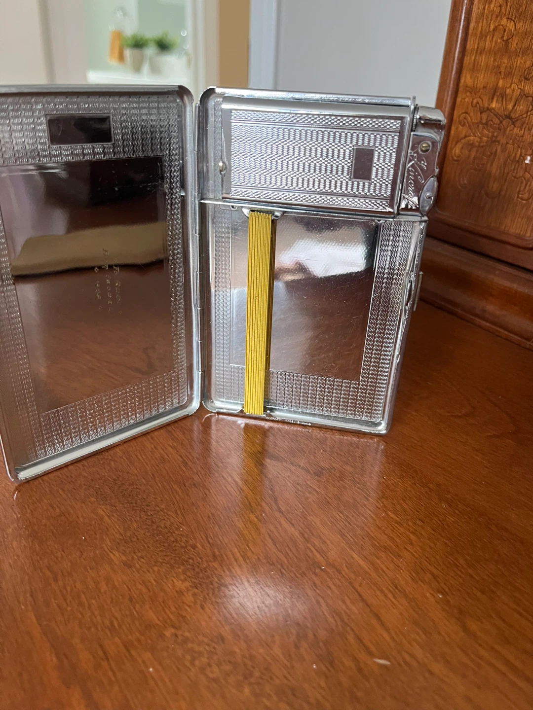 Vintage Kincraft Cigarette Case with lighter - photo 2