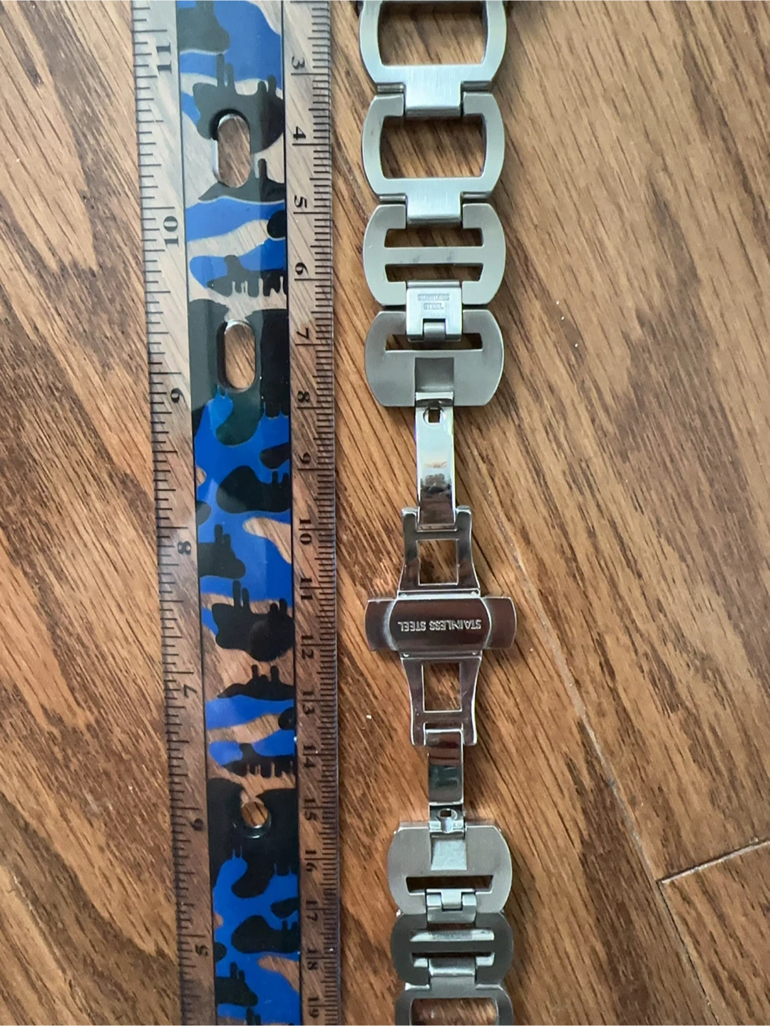 Sparkly Stainless Steel Apple Watch Band - photo 3