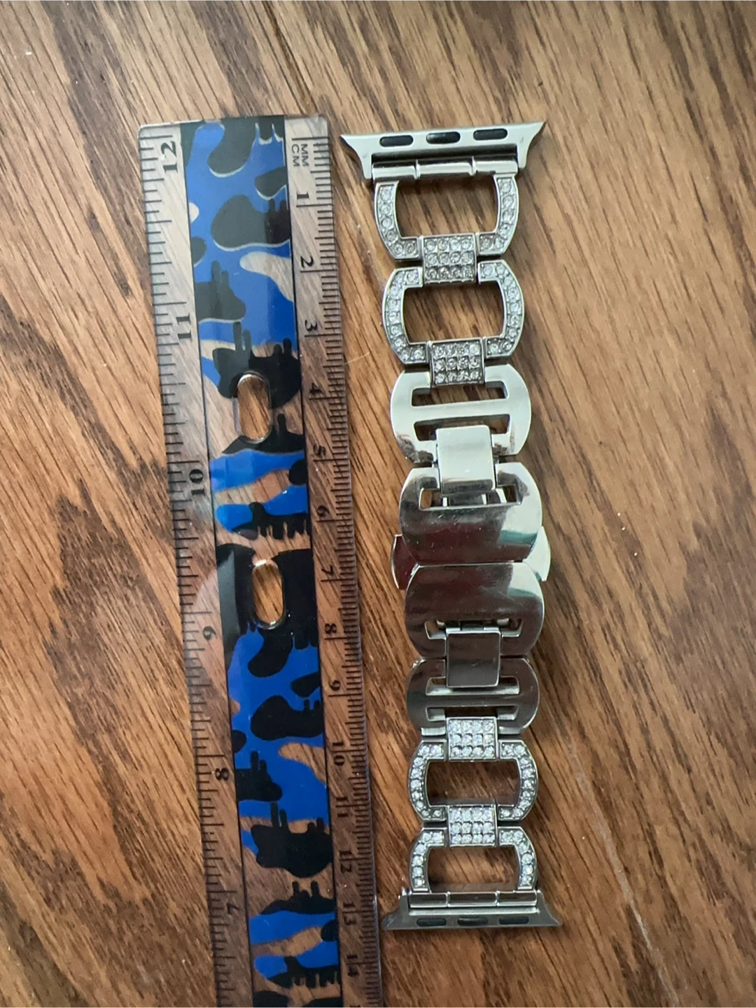 Sparkly Stainless Steel Apple Watch Band