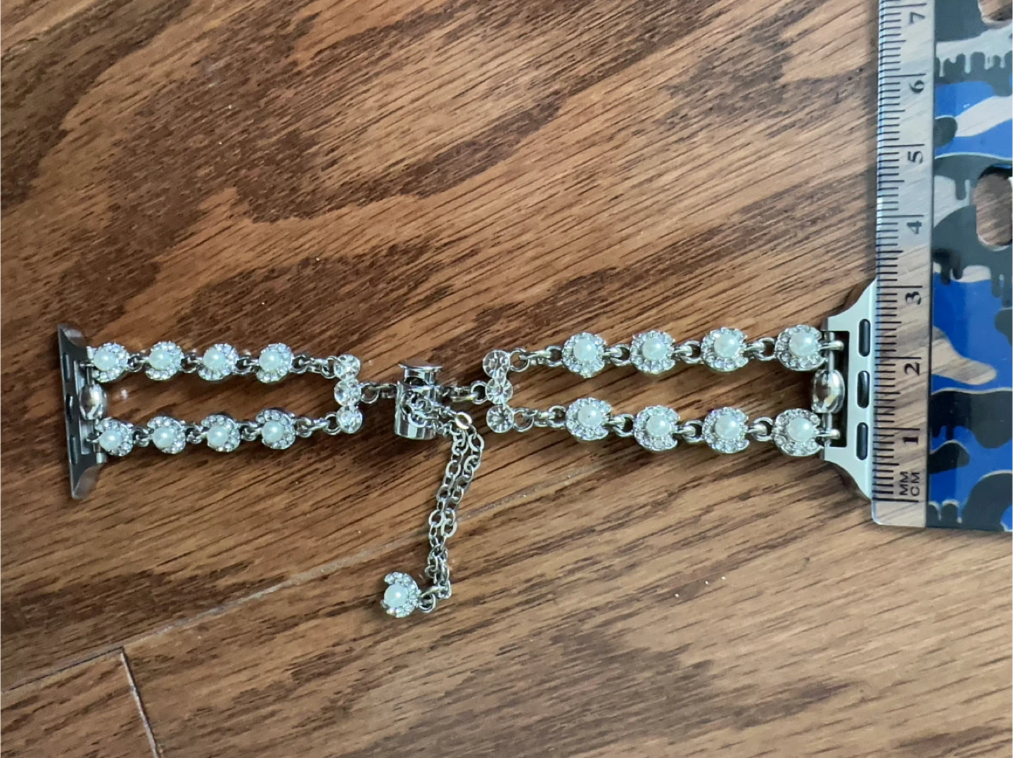 Apple Watch Band - Rhinestone & Faux Pearl