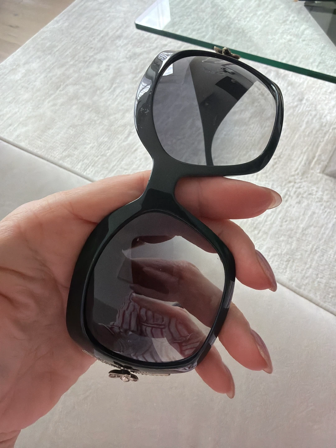 Bulgari Black Embellished Sunglasses - photo 4