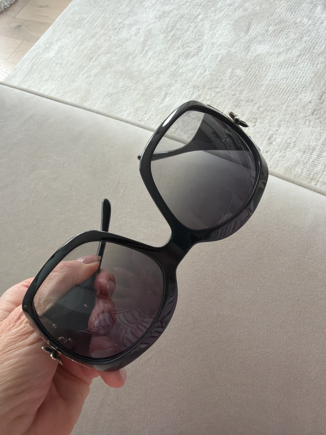 Bulgari Black Embellished Sunglasses - photo 5