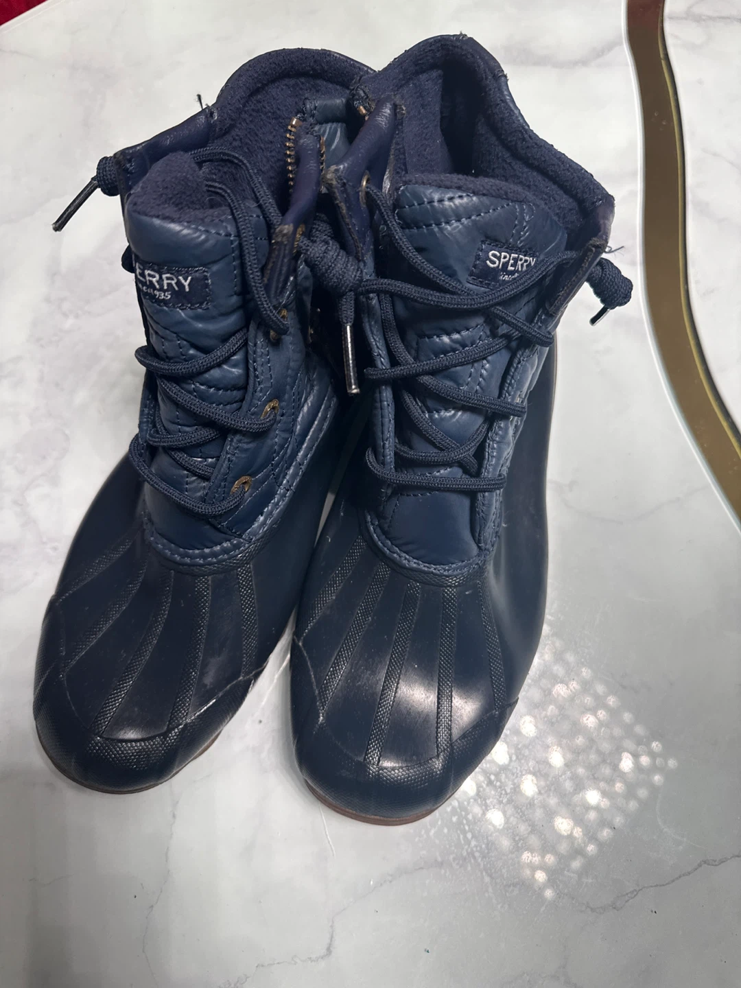 Sperry Women's Waterproof Rubber Boots - Size 8.5