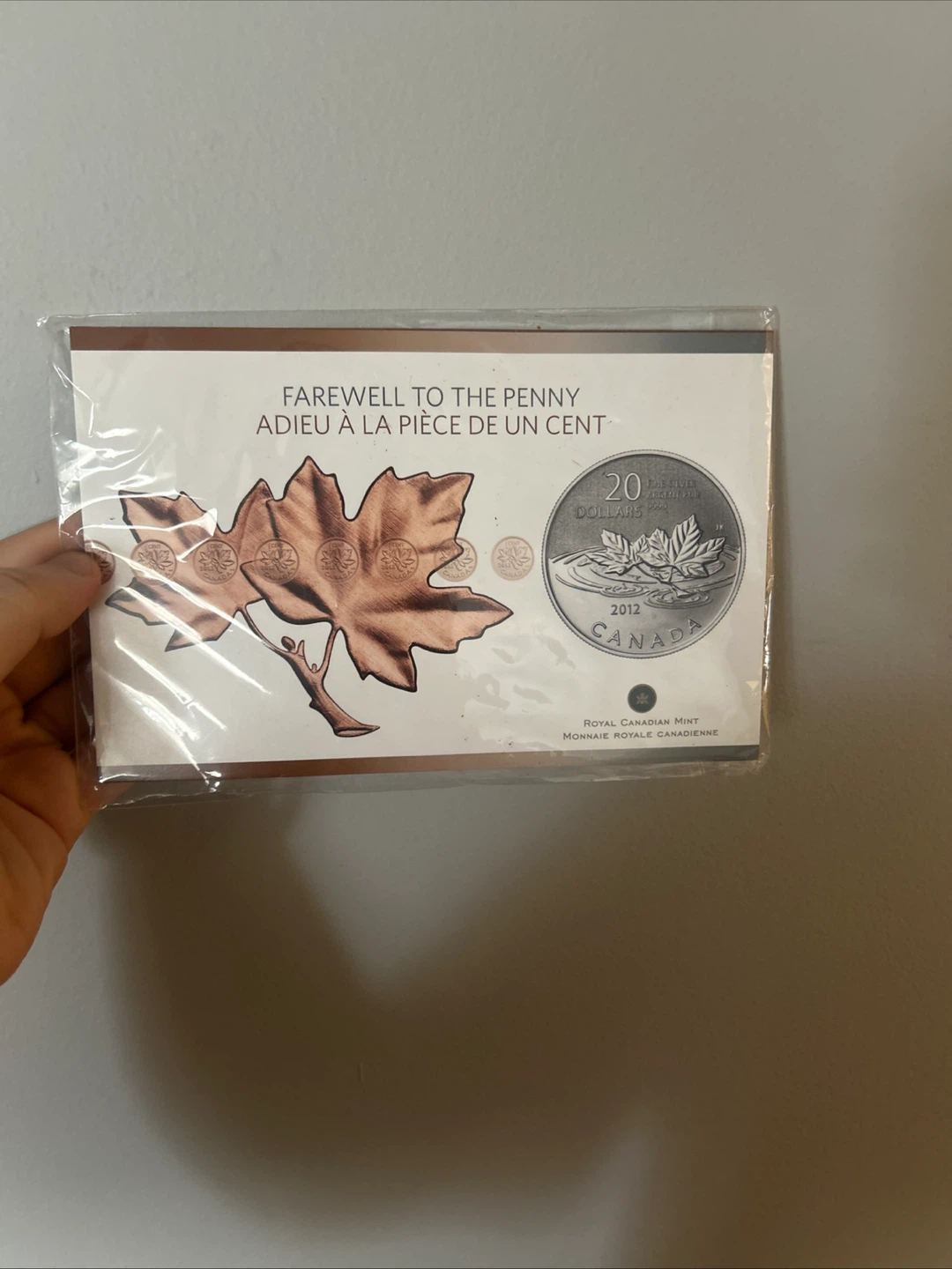 Farewell to the penny silver coin