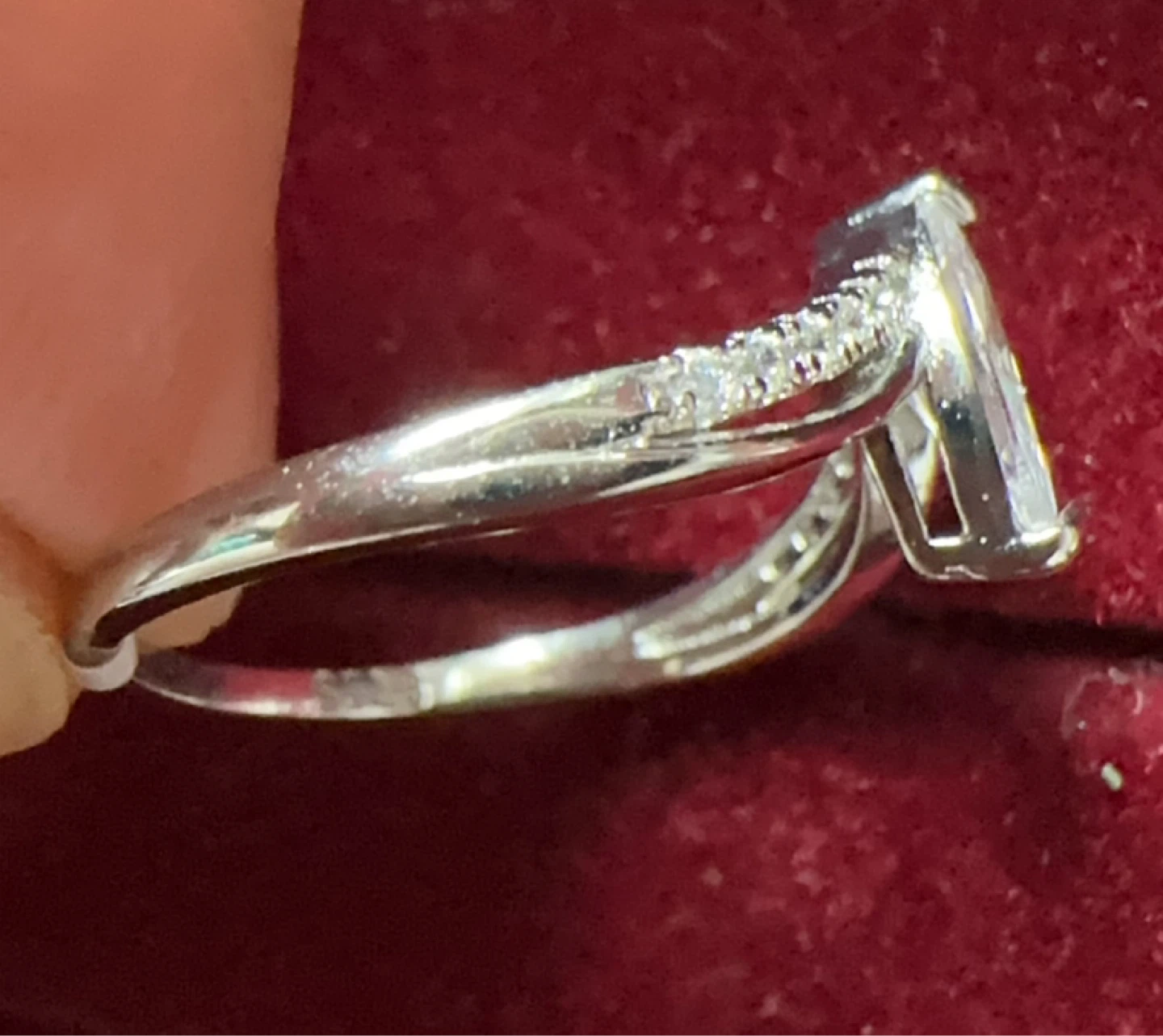 Marquise Cut Diamond Accent Ring size 5 - photo 2