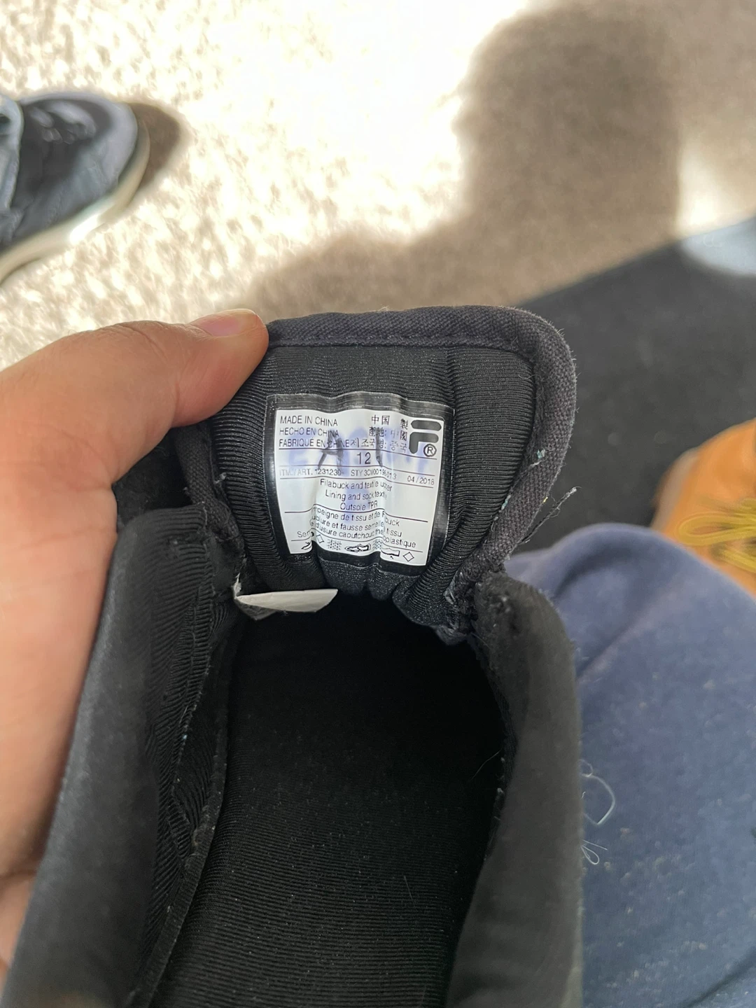 Fila Kids Sneakers Size 12 - photo 4