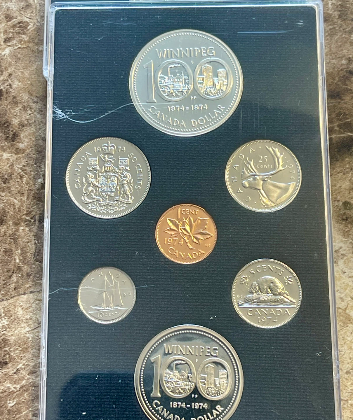 Collection of Canadian Coins (1974-1977) - photo 3