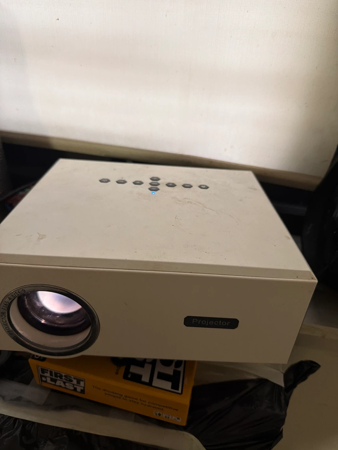 White Projector with Multiple HDMI and USB Inputs - photo 4