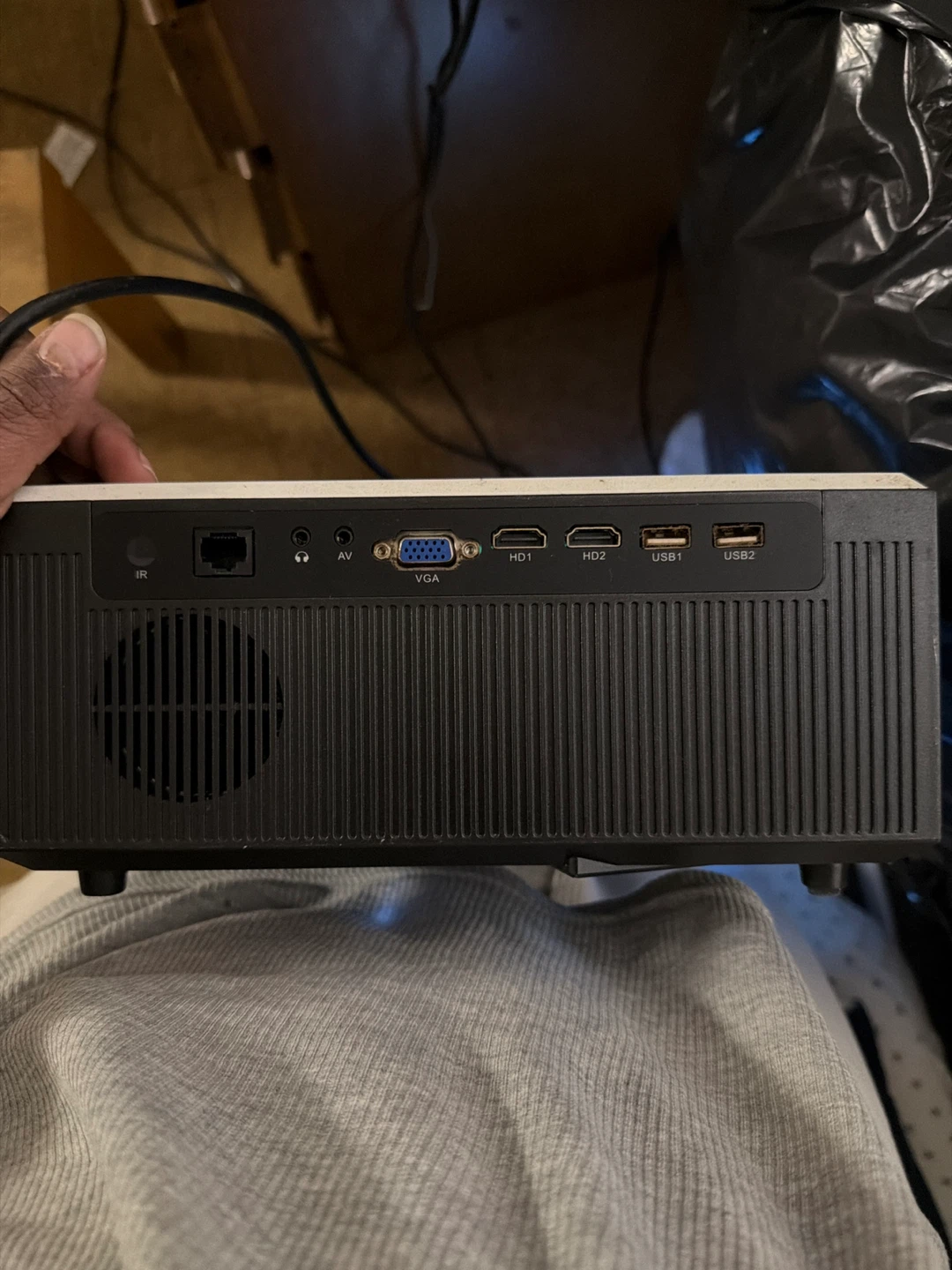 White Projector with Multiple HDMI and USB Inputs - photo 2