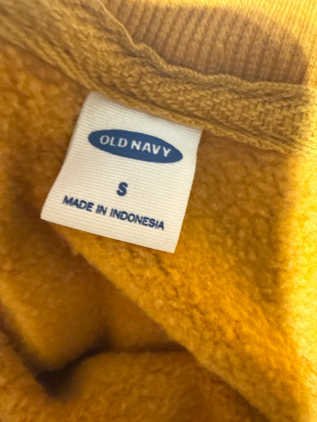 Old Navy Yellow "Chill Vibes" Sweatshirt & Jogger Set Size S - photo 2