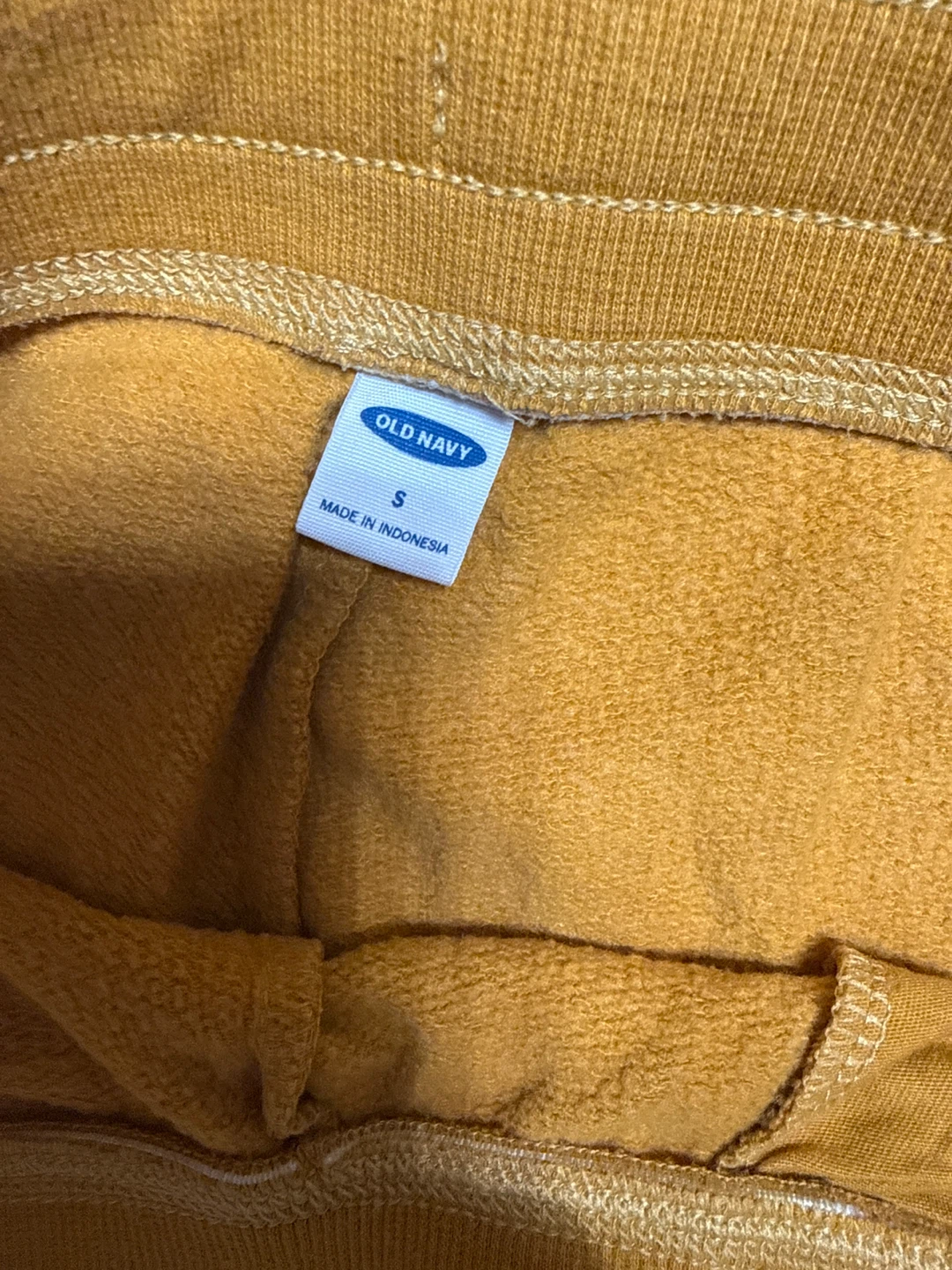 Old Navy Yellow "Chill Vibes" Sweatshirt & Jogger Set Size S - photo 3