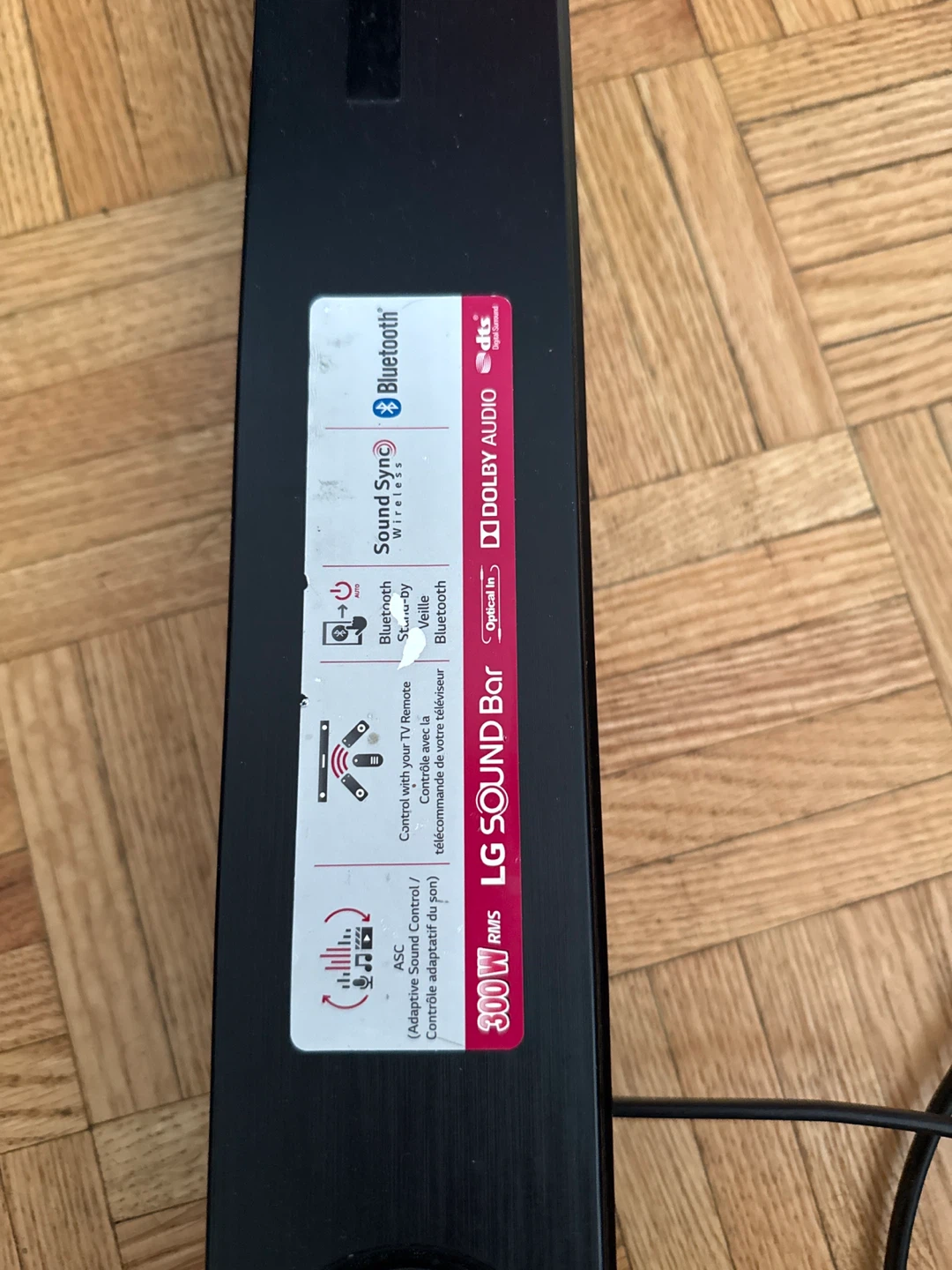 LG Sound Bar - photo 3