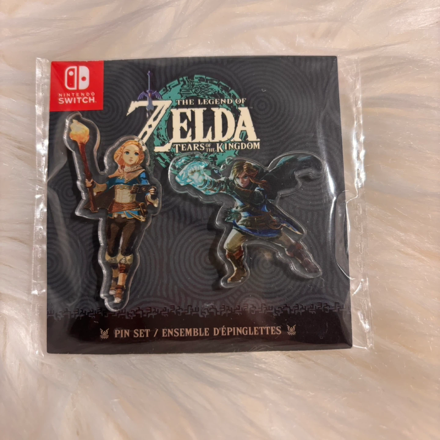 The Legend of Zelda: Tears of the Kingdom Pin Set