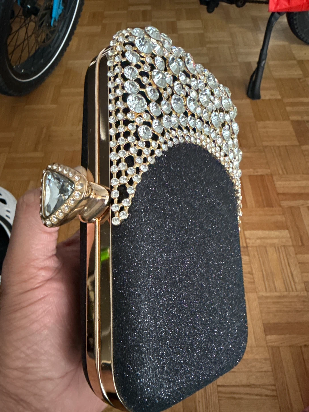 Sparkly Embellished Clutch Evening Bag - photo 3