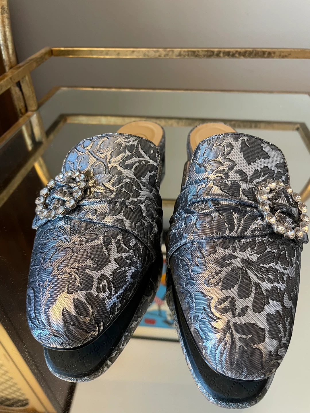 Browns Couture  embellished shoes