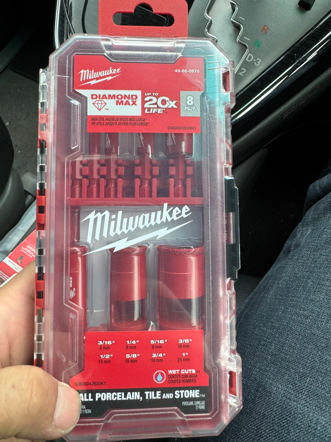 Milwaukee Diamond Max 8 PC. Hole Saw Set - photo 2