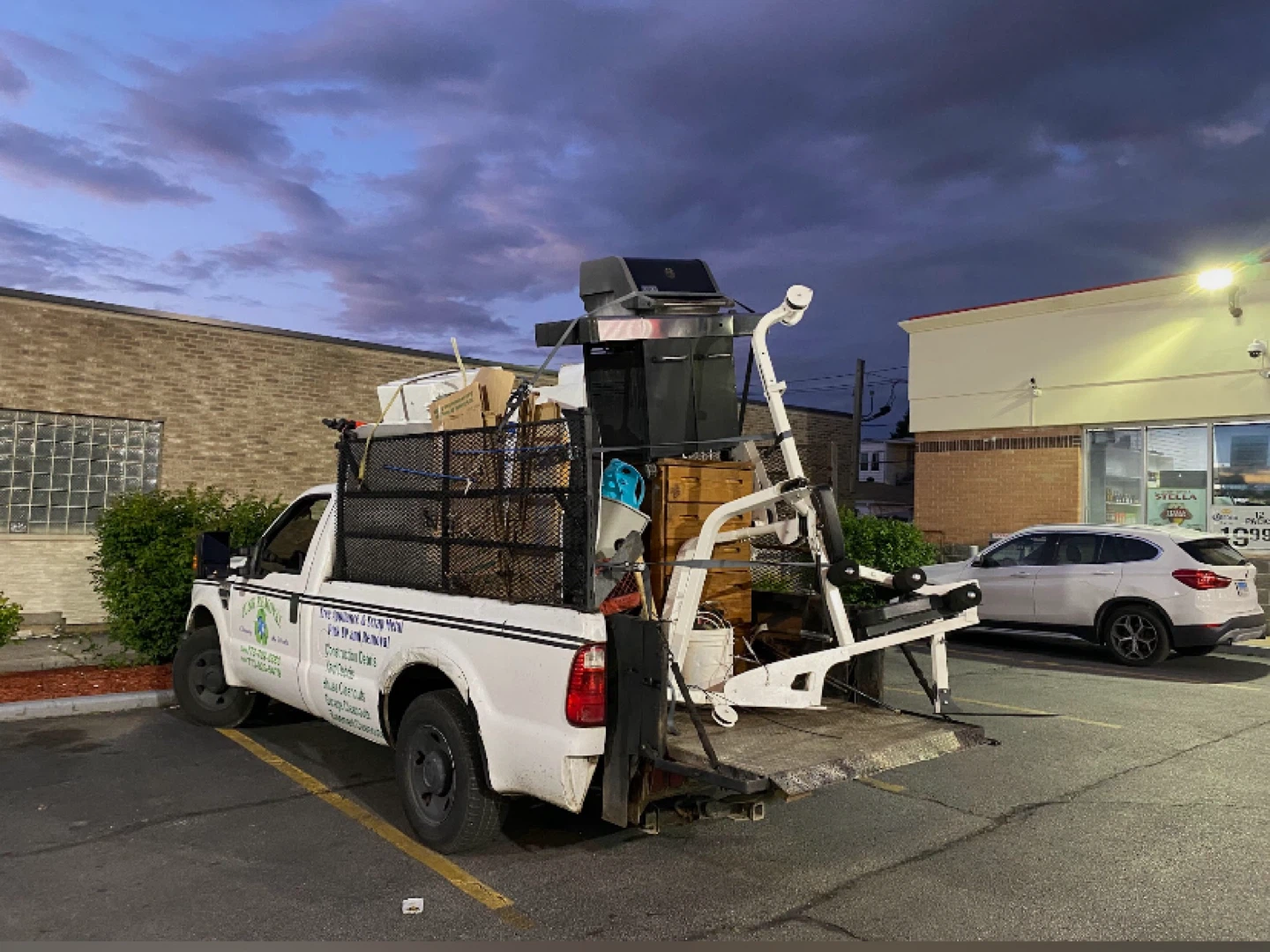 Scrap metal pickup