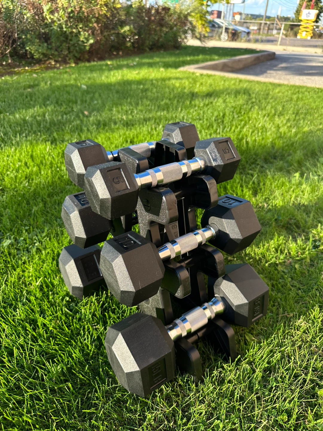 🔥Brand New York Dumbbell Set🔥 + York Dumbbell Stand - photo 2