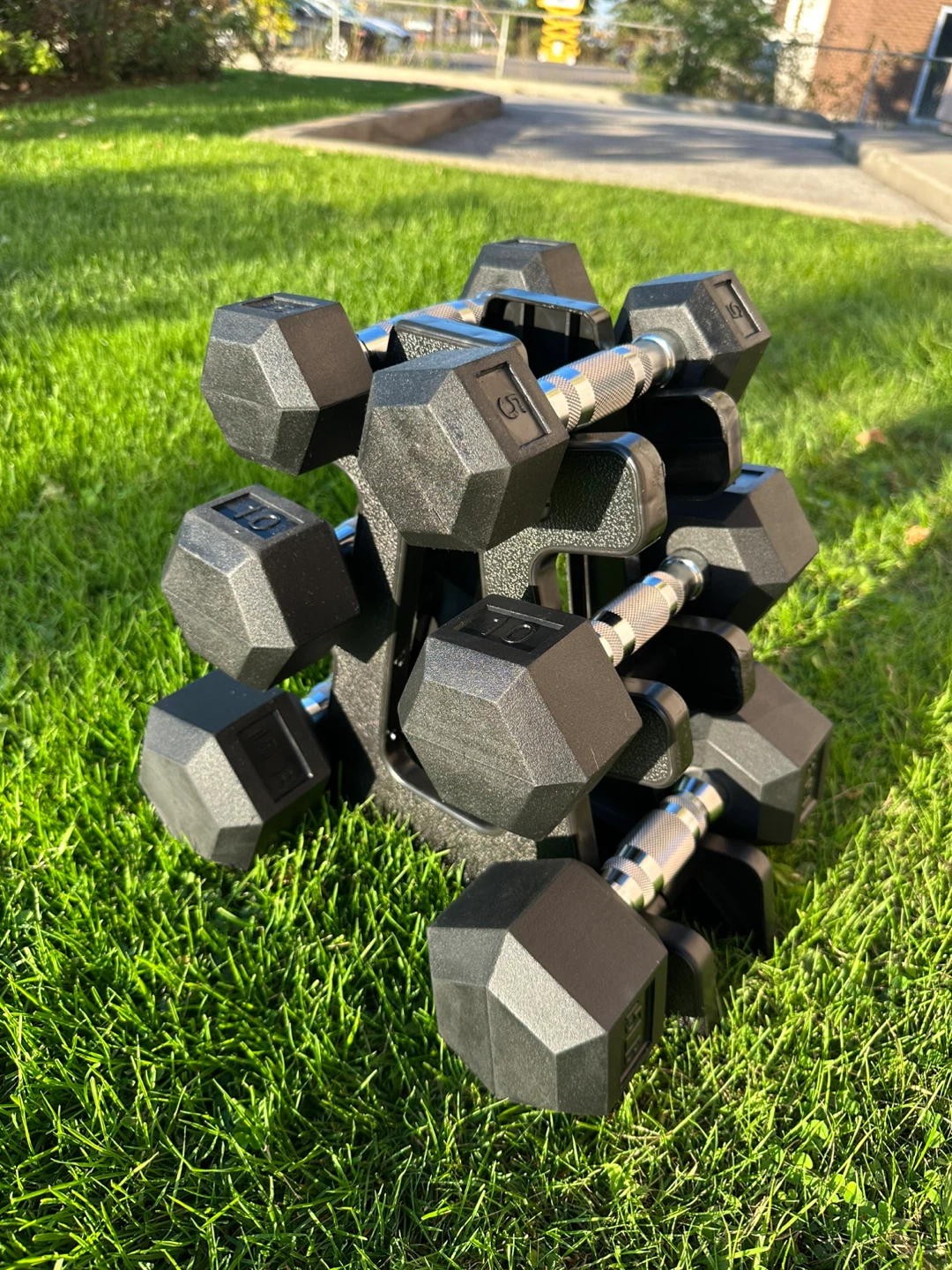 🔥Brand New York Dumbbell Set🔥 + York Dumbbell Stand - photo 4