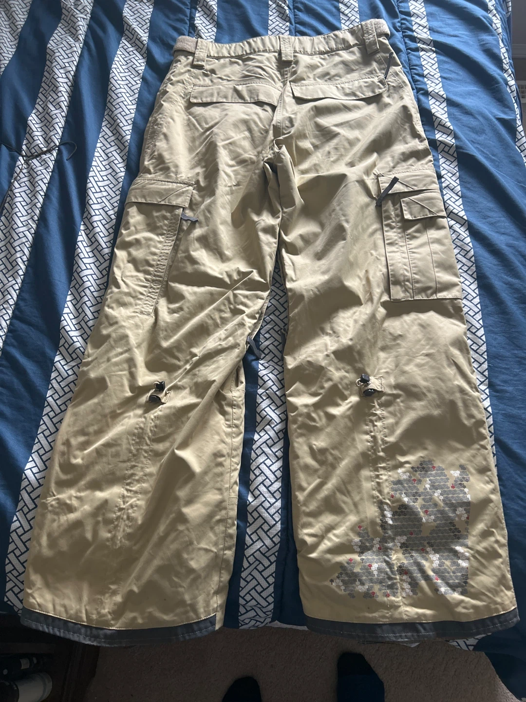 Khaki Cargo Pants - Size L - photo 3