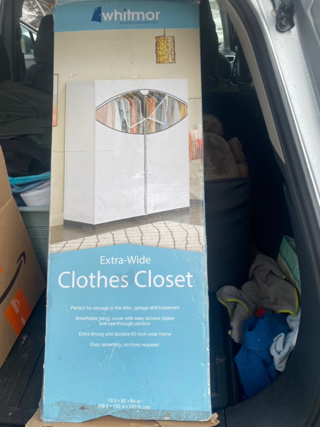 Whitmor Extra-Wide Clothes Closet