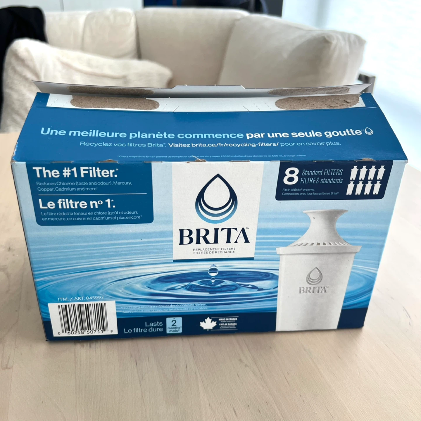 Brita Standard Water Filters 6 Pack