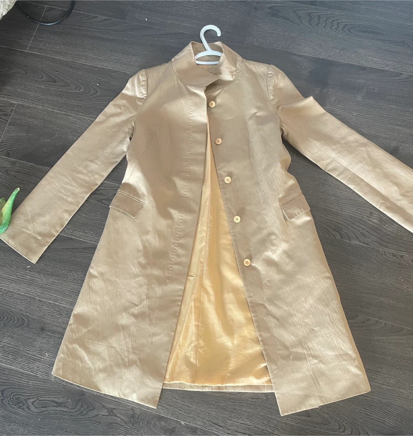 Tan Lightweight Trench Coat