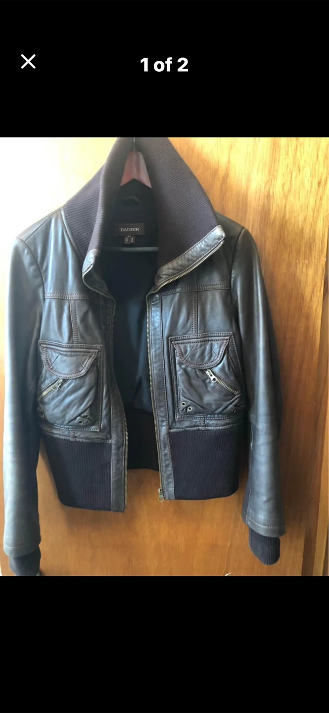Danier Leather Bomber Jacket
