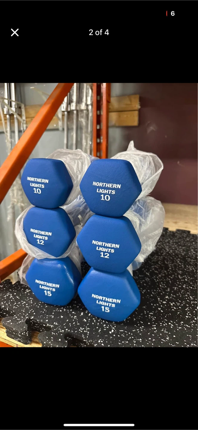 🏋️ NEOPRENE COATED YOGA DUMBBELLS – NEW 💪 - photo 2
